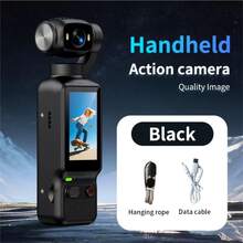 4K HD Video Recording Pocket Camera - 1800mAh Battery, 180° Rotating 1.9-Inch Screen, Webcam, USB-C Charging Port, 32G Memory Card, Mini Audio-Video Compact Camera, Outdoor Sports Camera, Suitable For Outdoor Sports, Cycling, Travel And Other Scenes - View 11