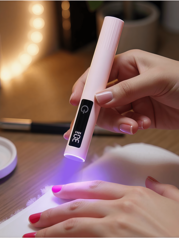 LED Nail Lamp, Gel Nail Polish Dryer, Tabletop MiniHandheld UV Nail Lamp With Nail Lamp Stand,Wearable Nail Dryer, 200mAh Rechargeable USB, FastCuring Gel Nail Polish, Nail Polish, Glue And Photos,DIY Nail Art Tool, Nail Supplies