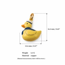 1pc DIY Colorful Summer Oil Drop Cute Animal & Plant Pendant Necklace, Fashion Pastoral Style, Dopamine Style Fashion Necklace, Stainless Steel Vacuum Plated 18k Gold, Displaying Women's Fashion Charm Item, Pendant For Jewelry Making, High-End Jewelry, Stainless Steel Accessory - Multicolor - View 35