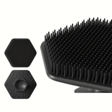 1pc Men's Facial Scrub Massager - Use Before Shaving/Skincare, Remove Dead Skin, Deep Cleansing, Christmas Eve Gift, Fragrance-Free, Ergonomic Design, Compact & Portable - A - View 3