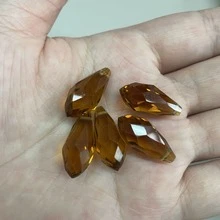20 件 10*20 毫米水滴形玻璃彩色吊坠，AB 色，DIY 珠宝、鞋子、包包、发饰、节日礼物、生日礼物 - 10*20mm(20顆) - 查看 32