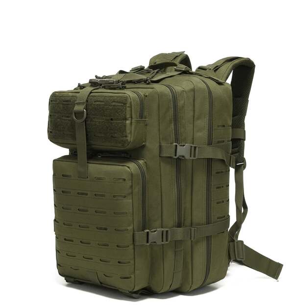 Mochila Tactica de 50L con Sistema Molle, Bolsa de Trekking Uso Rudo y Gran Capacidad Muty Resistente, Mochila Practica paera Senderismo