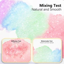 16/28 Colors Pearlescent Watercolor Set. Portable Watercolor Palette Ready To Use. High Transparency And Rich Pigment, Perfect For Sketching, Illustration, Life Drawing And Outdoor Painting. - 1 Set - View 6