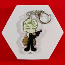 Roses And Champagne Korean Manhwa Acrylic Keychain Series Cute Cartoon Keyring Bag Suitcase Accessory Phone Pendant Car Ornament. - Multicolor - View 13