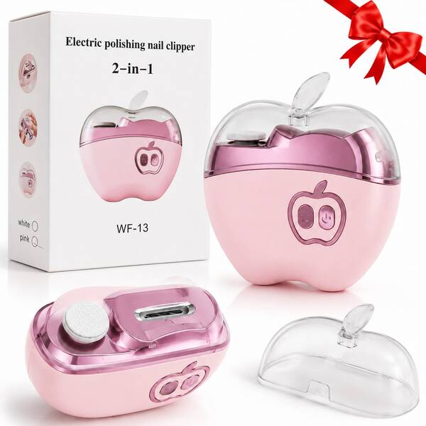 GANLAIX Máy cắt móng tay điện sạc USB - Tự động, di động, đa chức năng, thiết kế chống kẹp tay, chân và móng, dung lượng pin lithium 400mAh bền lâu, dụng cụ chăm sóc móng tiết kiệm chi phí.