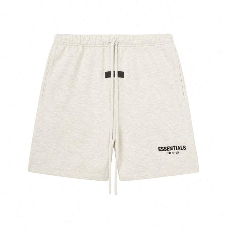 Fear Of God Essentials Classic Sweatshort SS22 Light Oatmeal Unisex - Light Oatmeal - View 1