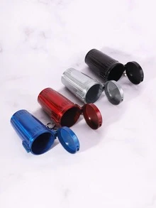 Cabin puff 1pc Portable Ashtray, Suitable For Outdoor Use, Artistic Design, Multiple Colors - One Size Fits All - View 12