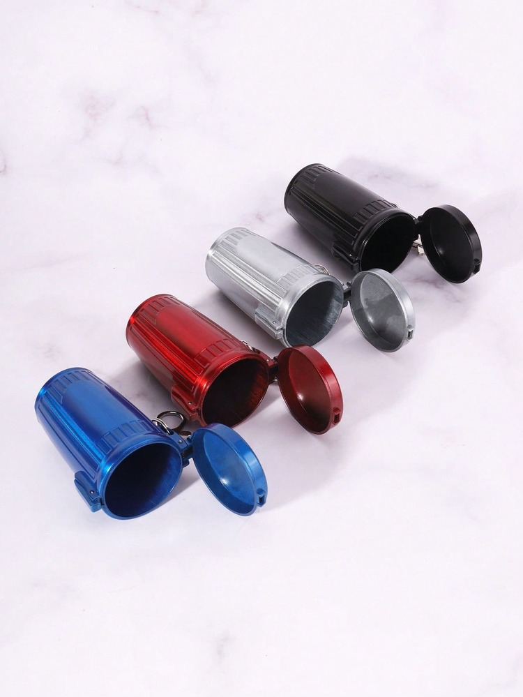 Cabin puff 1pc Portable Ashtray, Suitable For Outdoor Use, Artistic Design, Multiple Colors - One Size Fits All - View 11