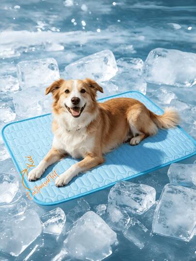 Alfombrilla de enfriamiento de seda de hielo bordada personalizada para mascotas de verano, almohadilla de enfriamiento universal para gatos y perros, adecuada para Teddy, Golden Retriever, Ragdoll y otras mascotas pequeñas y grandes; la capa superior de tela de seda de hielo se siente fresca al tacto, la textura de panal transpirable disipa rápidamente el calor, la capa interior de látex antideslizante evita el desplazamiento, lavable y fácil de cuidar sin relleno de pelo; adecuada para sofá, cama de perro, piso y otros múltiples escenarios, sin sensación de sofocación al sentarse a largo plazo, alivia el calor de verano de las mascotas, ligera y plegable para uso portátil al aire libre, de doble uso para enfriamiento en el hogar y descanso en el automóvil, disponible en múltiples tamaños y colores.