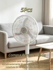 5入/組中型通用電風扇防塵罩，拋棄式防塵罩，家用電風扇保護罩，適用於直徑10-15英吋電風扇，安裝與拆卸方便，適用於臥室、客廳、學校、辦公室、教室，隨機款式出貨，家用電風扇配件 - 風扇防塵罩 - 查看 14
