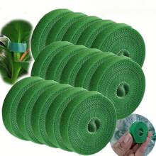 5/10 Rolls Self-Adhesive Plant Tie Straps, Nylon Hook And Loop One-Piece Hook And Loop, Secure Vines, Flowers And Trees, Wind And Rain Resistant Durable Straps, Adjustable And Reusable, Suitable For Potted Plant Shaping, Tomato Cages, Fences Indoor And Outdoor Use - Width 10mm - View 1