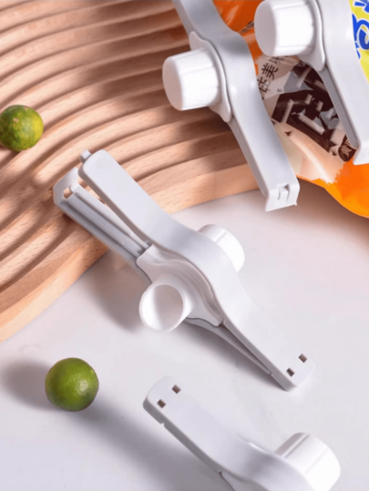1/3/6 Reusable Plastic Food Bag Clips - Moisture-Proof Dust-Proof Kitchen Storage Accessories, Fresh-Keeping Tools