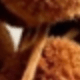 Coffee Brown Gold Ball