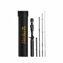 HASIDA Butterfly Travel Fishing Rod, Portable Telescopic Multi-Section Fishing Rod For Outdoor Fishing - Black - View 13
