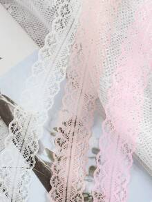 White Lace Trim, Suitable For Bouquet Wrapping, Cake Decoration, Handmade DIY Gift Bows, Birthday Gift Packaging, Party And Wedding Gift Decoration - A - View 8