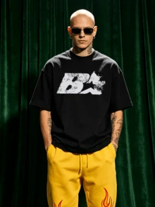 Camisetas de hombre - Negro - Ver 3