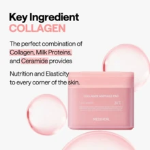 Mediheal Collagen Ampoule Pad 90 Pads – Collagen Discs – Facial Serum And Targeted Care - Collagen - View 4