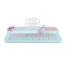 Piano Keyboard Elektronik Anak 37 Tombol dengan Mikrofon dan Speaker, Mainan Belajar Musik Portabel, Alat Musik Edukatif untuk Pemula, Hadiah Aktivitas Musim Panas yang Menyenangkan untuk Anak Laki-laki dan Perempuan Usia 3+, Permainan Pesta, Liburan, Kembali ke Sekolah, Halloween, Ulang Tahun, Hadiah Festival - MultiWarna - View 12