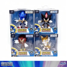 Simba Sonic 官方正版 Jada  Tails Shadow 2.5 英吋金屬動作公仔桌面展示擺飾 - 彩色 - 查看 1