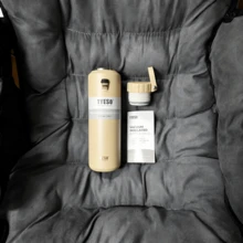 Tyeso 710ml 真空保溫瓶 附貼紙、手把、易拉杯蓋，運動水壺，男女通用，便攜大容量保溫杯 - 彩色 - 查看 9