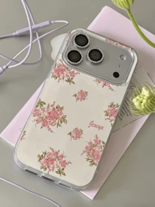 Casing Ponsel Motif Bunga Daisy Musim Semi yang Lucu dan Berpayet, Kompatibel dengan iPhone 17ProMax 17Pro 17 Air 17 16 15 14 13 12 Pro Max 11, Casing Lembut Tahan Guncangan dengan Motif Bunga yang Manis - bunga - View 3
