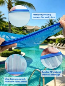 5pcs Pool Skimmer Net Set With Pole, Skimmer Net Rake, Suitable For Spa, Swimming Pool, Pool Brush, Pool Brush Handle, Pool Wall Cleaning Brush - Cleaning Tools - View 6