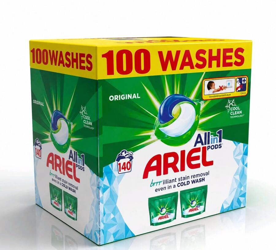 OneBag All In One Pods 160 Washes, 2 Bags In A Box,  Arie L Original Washing Pots - Solid State - View 1