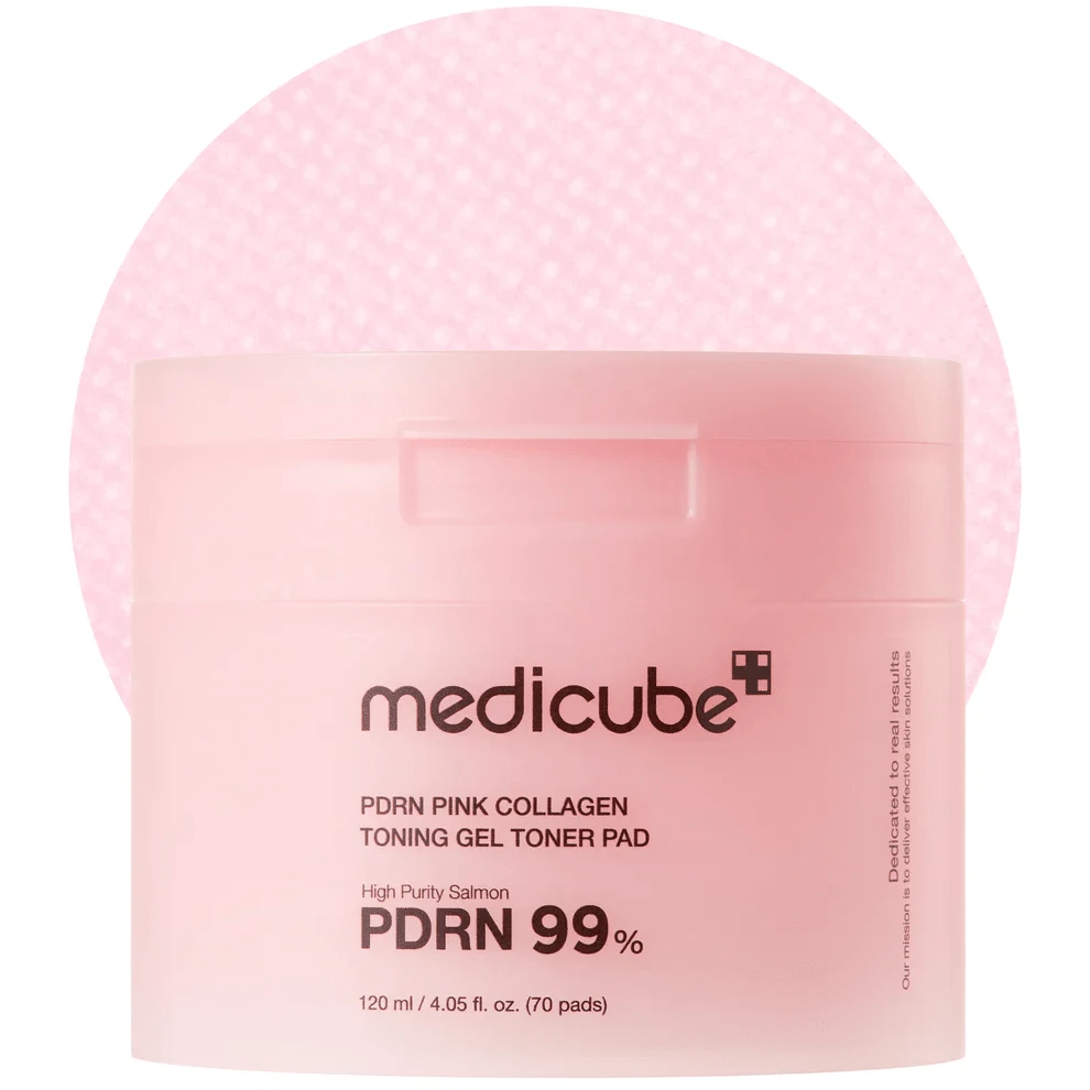 Medicube - PDRN Pink Collagen Gel Toner Pad 70 Pads - PDRN Pink Collagen Toner Pad - Toner Pad - View 1