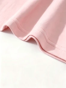 Women T-Shirts - 粉色 - 查看 4