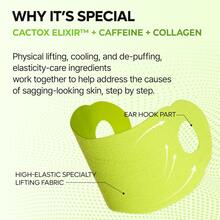 Dr.Melaxin - Cactox Cooling V-UP Mask Set - Lifting Mask - 緊緻護膚 - 查看 4