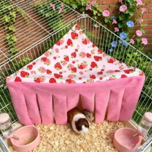 Hamster And Guinea Pig Tunnel, Small Pet Tunnel And Pipe, Soft Wool Small Animal Tunnel Tube And Mat As Well As Corner Hideout Cage Accessories, Suitable For Guinea Pigs, Rabbits, Ferrets, Chinchillas, Hedgehogs, Etc. - View 15