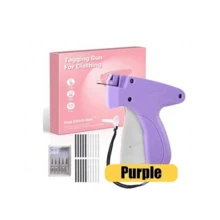 Quick Clothing Repair Tool, Sewing Machine Pre-Consultant, Quilt Fixing Gun, Micro Stitching Gun, Mini Hemming Gun, Micro Label Stitching Tool For Clothing (1 Label Gun + 6 Needles + 500 White Glue Pins + 500 Black Glue Pins) - A - View 9