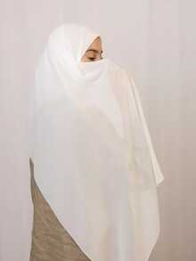 Chiffon Shawls Scarves Wraps For Bridal Wedding Party Evening Dress And Special Occasion Dresses - White - View 4