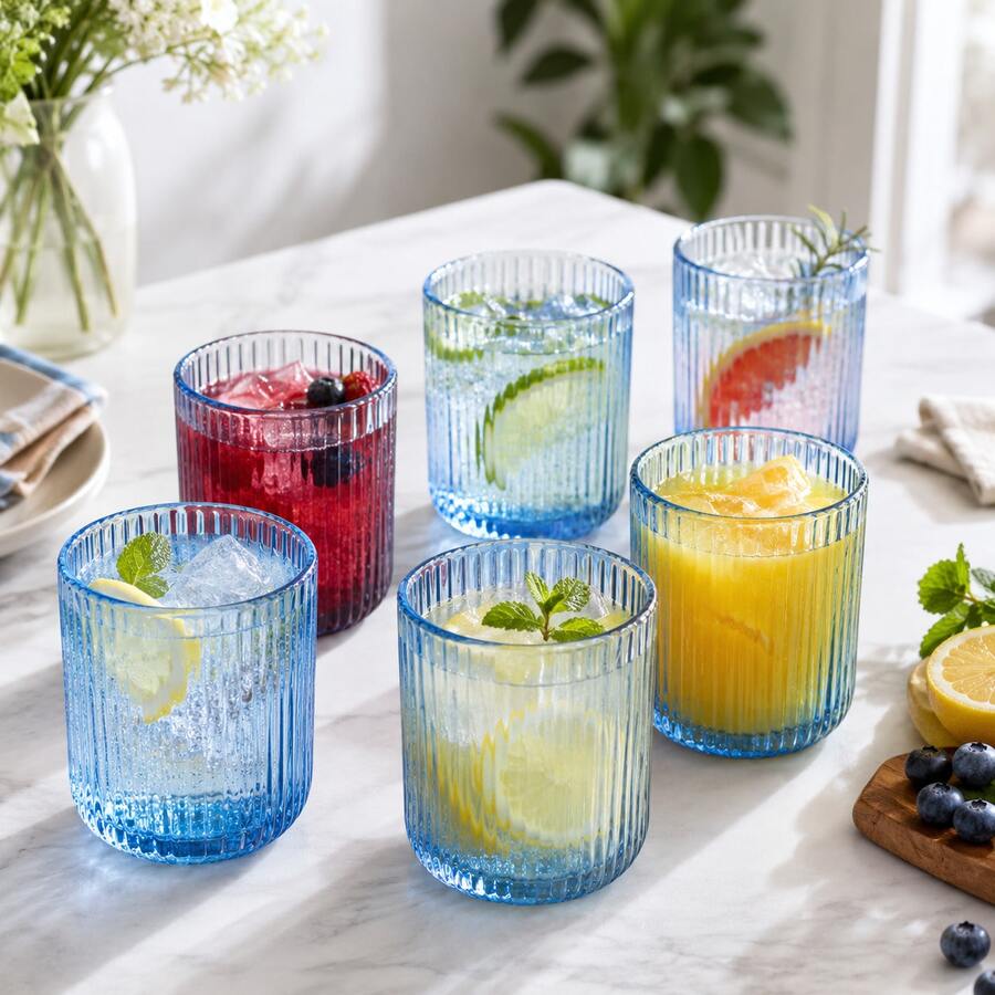 Drinking Glasses - 藍色 - 查看 1