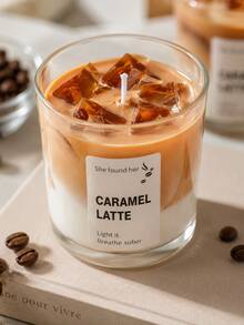 Long-Lasting Coffee Scented Candles, Caramel, Lavender, Coconut, Lemon, Soothing And Stress-Relieving, Long-Lasting Air Freshener, Suitable For Home, Bedroom, Bathroom, Wedding, Souvenir, Valentine's Day, Mother's Day, Music Festival, Birthday, Graduation Decoration - Multi Scents - View 5