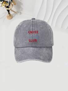 1pc English Fashion Print Baseball Cap, Sun Protection & Breathable, Versatile Style, Unisex, Suitable For Travel, Outdoor Sports, Holiday Gift - English - View 9