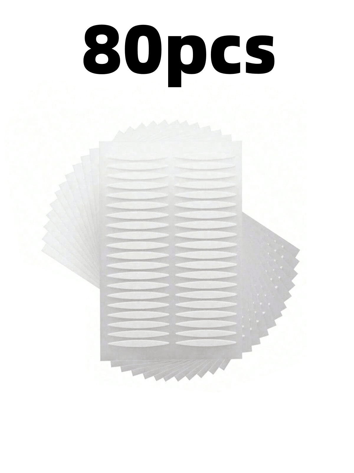 200/120/80/45pcs/100packs Double Eyelid Stickers, Inner And Outer Eyelid Lifting Patches, Eye Lifting Patches, Invisible Design, Suitable For Asymmetrical Eyelids And Single Eyelids - Multicolor - View 9