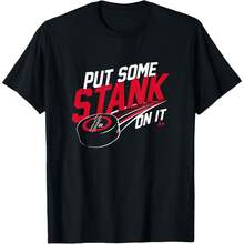 Logan Stankoven - Dale un toque de mal olor - Camiseta de hockey Carolina - Negro - Ver 1