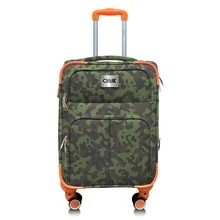 Cabin Suitcase Hand Luggage 10kg With Lock 18 Inch - Army Green - View 1