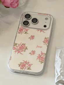 Casing Ponsel Motif Bunga Daisy Musim Semi yang Lucu dan Berpayet, Kompatibel dengan iPhone 17ProMax 17Pro 17 Air 17 16 15 14 13 12 Pro Max 11, Casing Lembut Tahan Guncangan dengan Motif Bunga yang Manis - bunga - View 5
