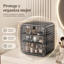 Cosmetic Storage Box & Rack - Grey - View 5
