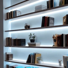 Battery Box Powered LED Light Strip (Batteries Not Included), Flexible Self-Adhesive LED Light Strip, Suitable For Kitchen, Wardrobe, TV Background, Desk, Shelf And Home Decor Cabinet Underlighting - Battery-powered LED Strip - View 8