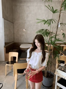 Women Blouses & Shirts - White - View 6