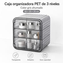 Cosmetic Storage Box & Rack - Grey - View 12