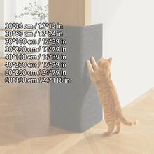 Wall Furniture Scratch Guard Pad, Self-Adhesive No-Drill Installation, For Cat Tree Surroundings And Near Litter Box Walls, This Is An Excellent Product And A Perfect Gift For Cats, 5mm Thick - 30*200 cm / 12*79 Inch - View 3