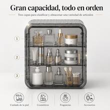 Cosmetic Storage Box & Rack - Grey - View 9