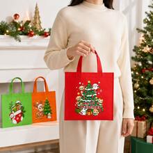 18pcs Christmas Gift Bags Set, Assorted Holiday Handbags, Christmas Party Gift Packaging Bags, Gift Bags - Multicolor - View 3
