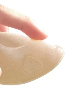 4pcs/2pcs Washable Bunny Ears Silicone Invisible Bra Self-Adhesive Sports Push-Up Bra Stickers - Multicolor - View 4
