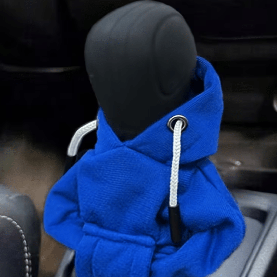 1pc Winter Warm Car Interior Accessories, Plush Sweatshirt Car Gear Lever Protector, Suitable For Manual And Automatic Transmission Vehicles - one-size - View 14