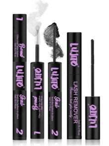 LUJITO 2In1 Eyelash Bond And Seal, Lash Remover, Applicator Tweezers, Spoolie Brushes, Waterproof Strong Hold Lash Extension Glue For Individual Cluster Lashes, DIY Eyelash Tools - Black - View 11